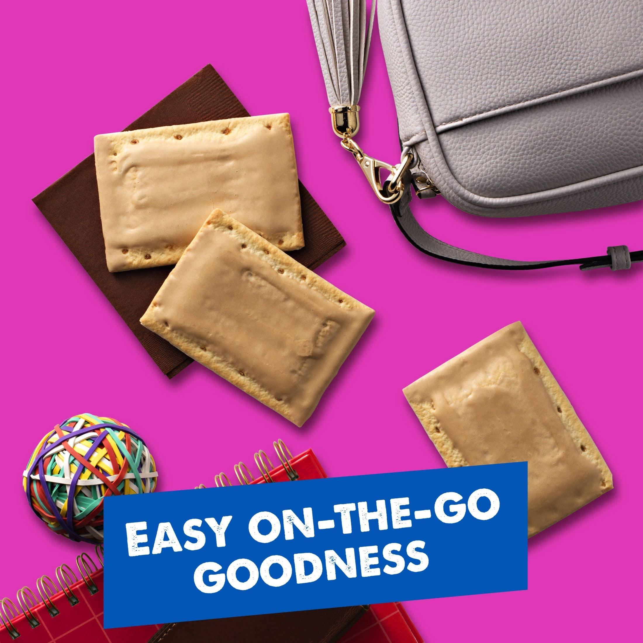 Pop-Tarts Pop-Tarts Toaster Pastries, Breakfast Foods, Kids Snacks, Frosted Brown Sugar Cinnamon, Value Pack (64 Pop-Tarts)