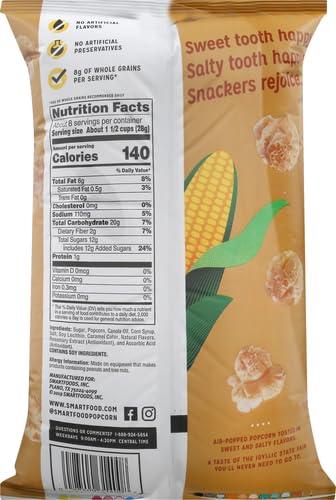 Smartfood Smartfood Kettle Corn Xl, 7.75 Oz
