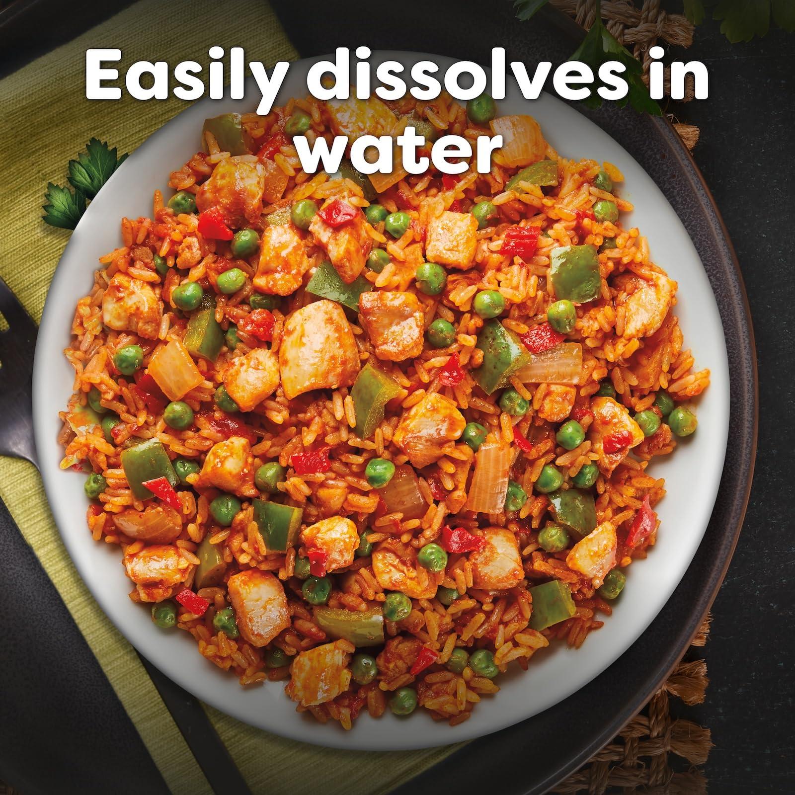 Knorr Knorr Professional Caldo de Tomate, Tomato Bouillon with Chicken Flavor Granulated Base, Bouillon as a Base, Marinade, Flavor Enhancer, Shelf Stable Convenience, 0g Trans Fat, 4.4 lbs (Pack of 1)