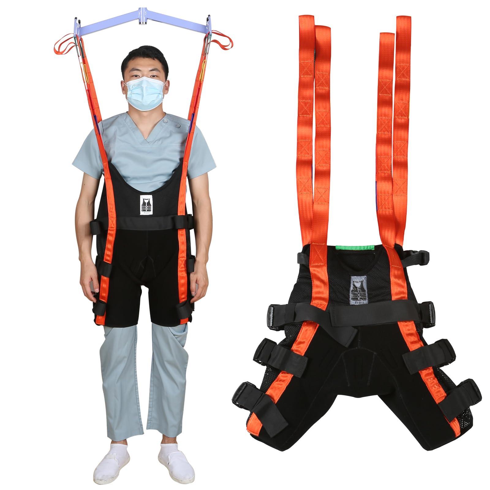EZ Assistive EZ Assistive Professional Walking Assist sling with Magical 4-way Stretchable Fabric, Patient Lift Training Sling for Home Use and Hospital, 500lb(230kgs) Weight Capacity (Small)