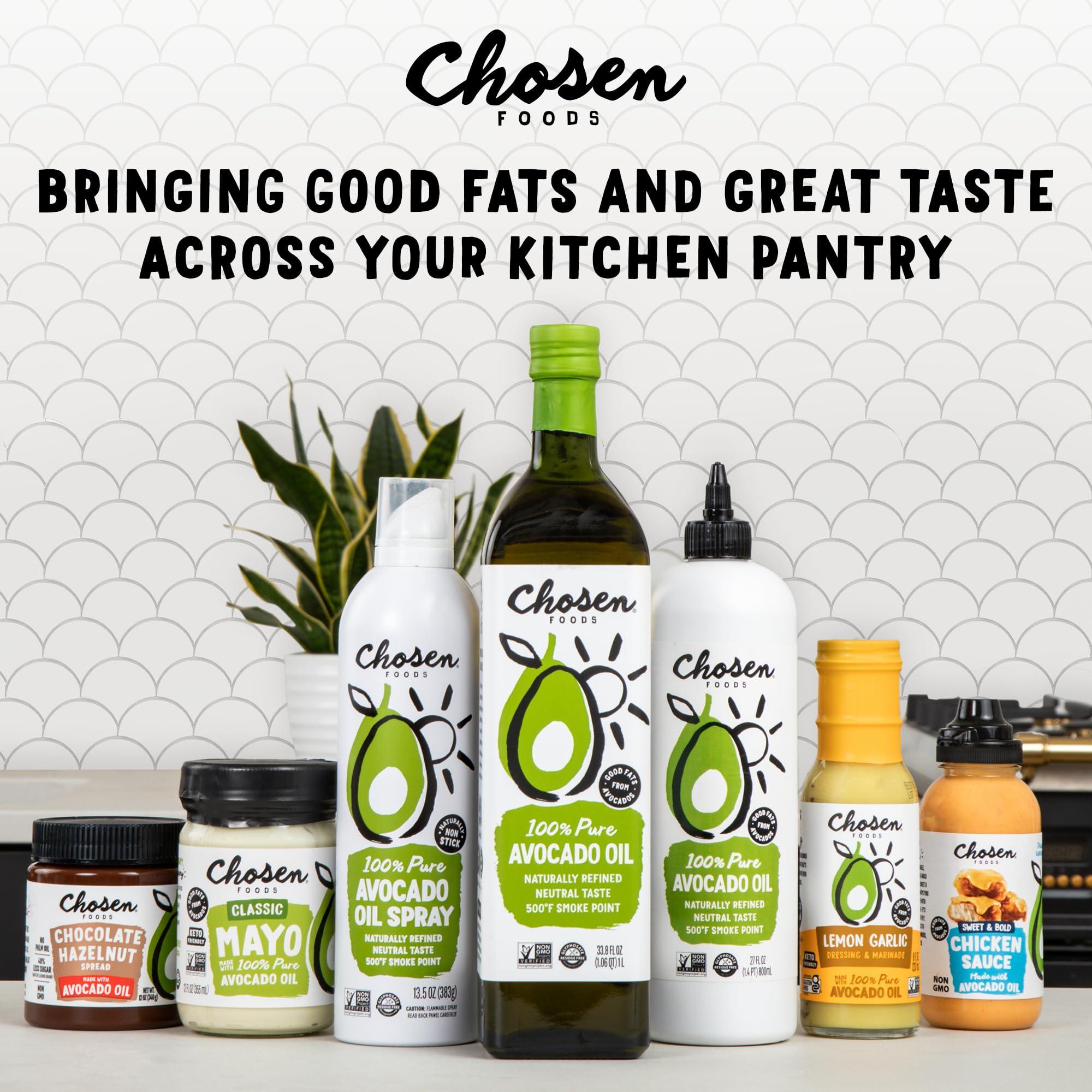 Chosen Foods Chosen Foods Chocolate Hazelnut Spread made with 100% Pure Avocado Oil 12 oz 2-Pack