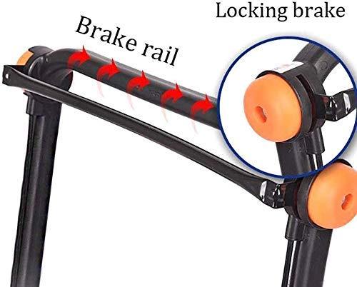 WRRQCVAL Shopping Cart Shopping Rollator Seniors Walker Walking Frame Aid Lightweight Mobility Trolley Foldable with Seat and Bag Interesting