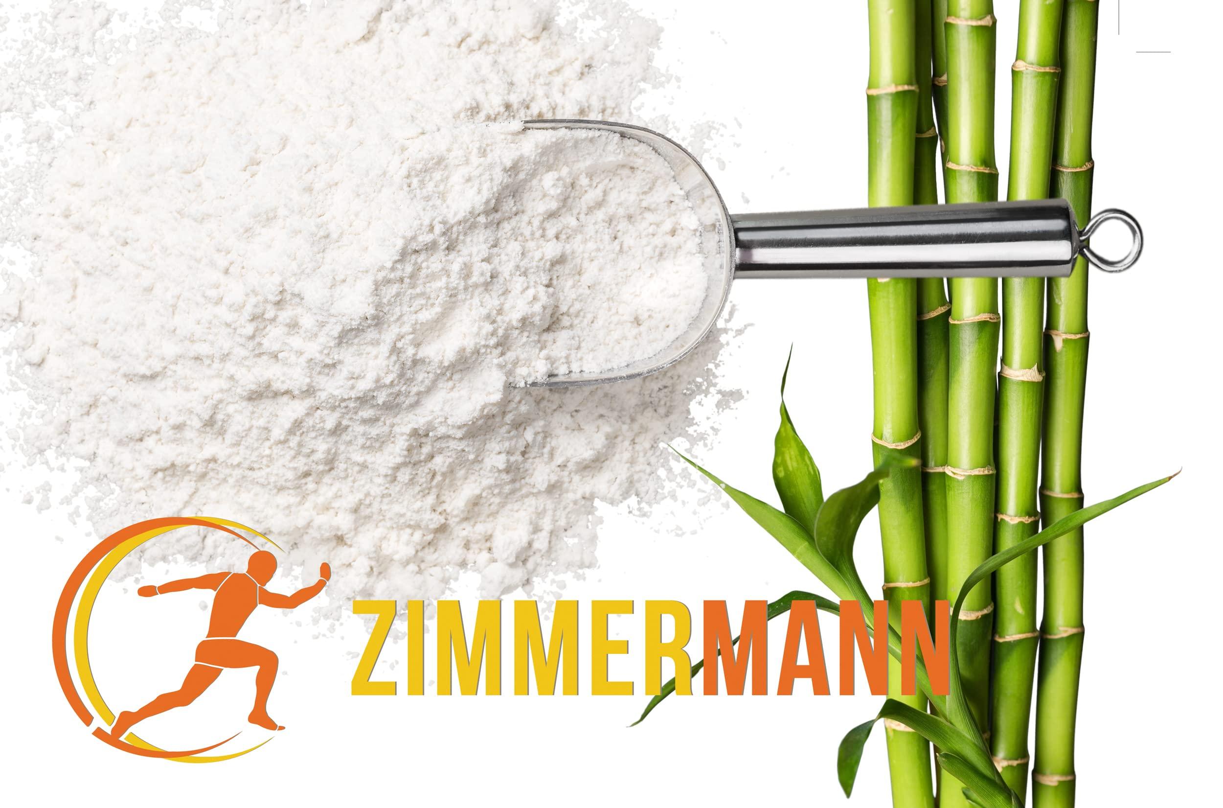 Zimmermann Bamboo Fiber 2.2lb 1000g, Gluten Free, Non GMO, Keto Flour, 100% Bamboo, by Zimmermann Sportsnutrition