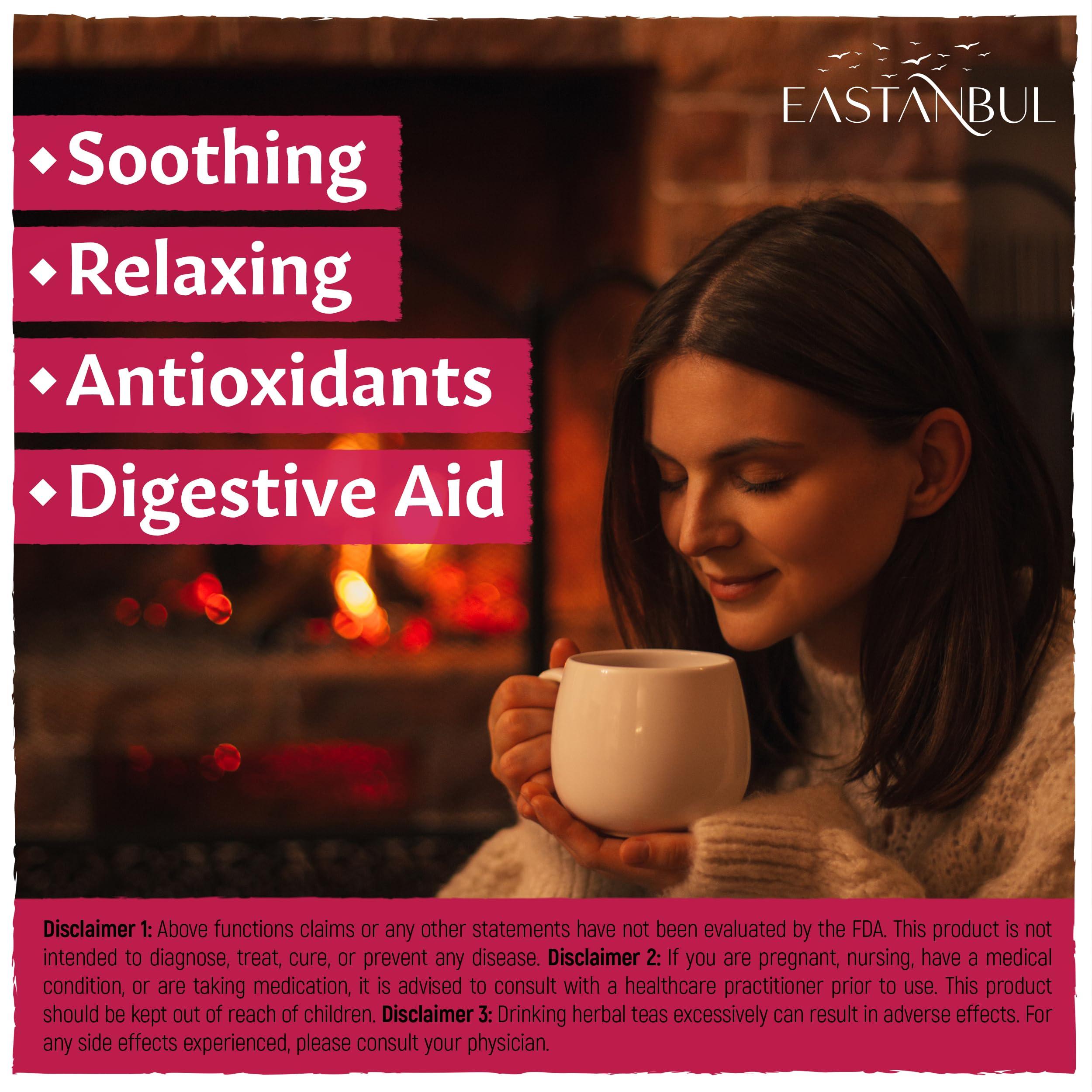 Eastanbul Eastanbul Dried Rose Buds, 1.4oz Edible Rose Buds For Desserts, Caffeine-Free Tea, Edible for Baking, Jam, Crafting, Dry, Natural, Vegan, Non GMO, Gluten Free