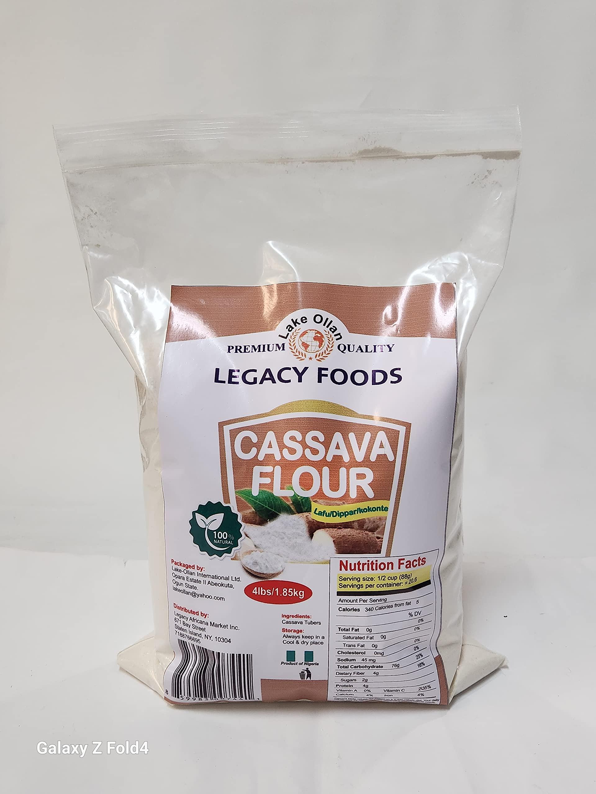Legacy Foods Cassava Flour ( Lafun/Kokonte/Dippar) 5lbs