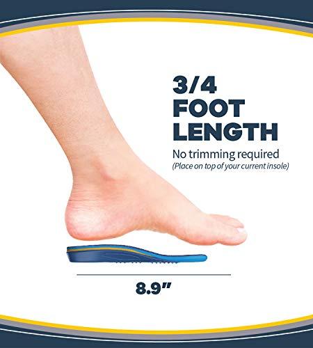 Dr. Scholl's Dr. Scholl's Arthritis Pain Relief Orthotics // Clinically Proven Immediate Relief of Osteoarthritis Pain in Feet, Knees and Hips, Blue