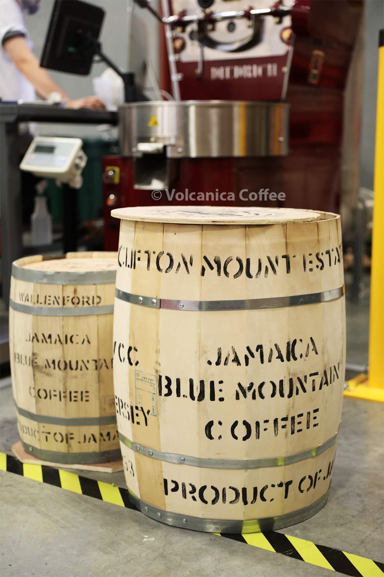 Volcanica Coffee Jamaica Blue Mountain Coffee, Clifton Mount Estate, 100% Certified, Whole Bean, Fresh Roasted, 5 lbs
