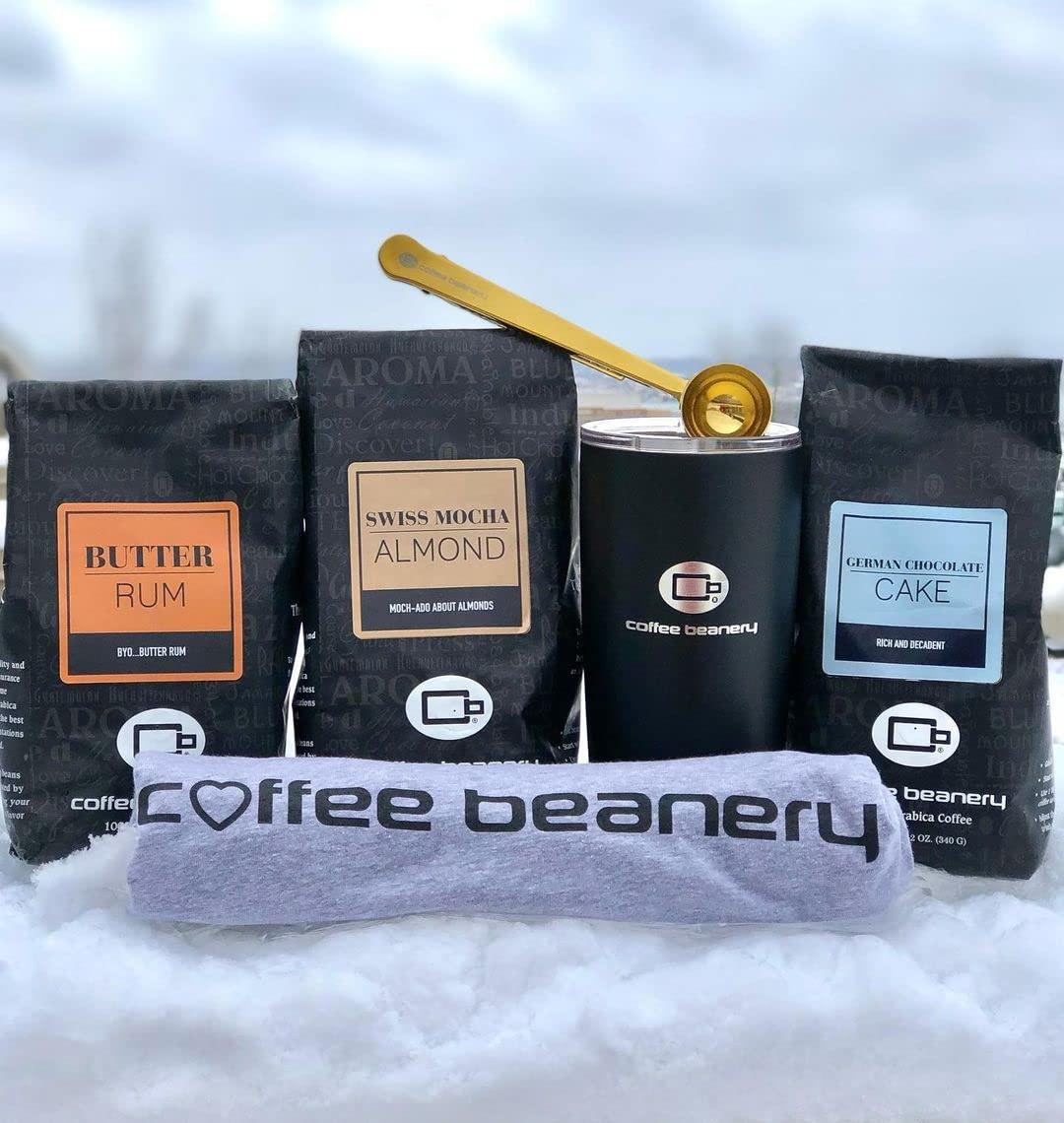 Coffee Beanery Dark Chocolate Almond Flavored Coffee, Specialty Arabica Coffee, Medium Roast, 3LB, Automatic Drip (Ground)