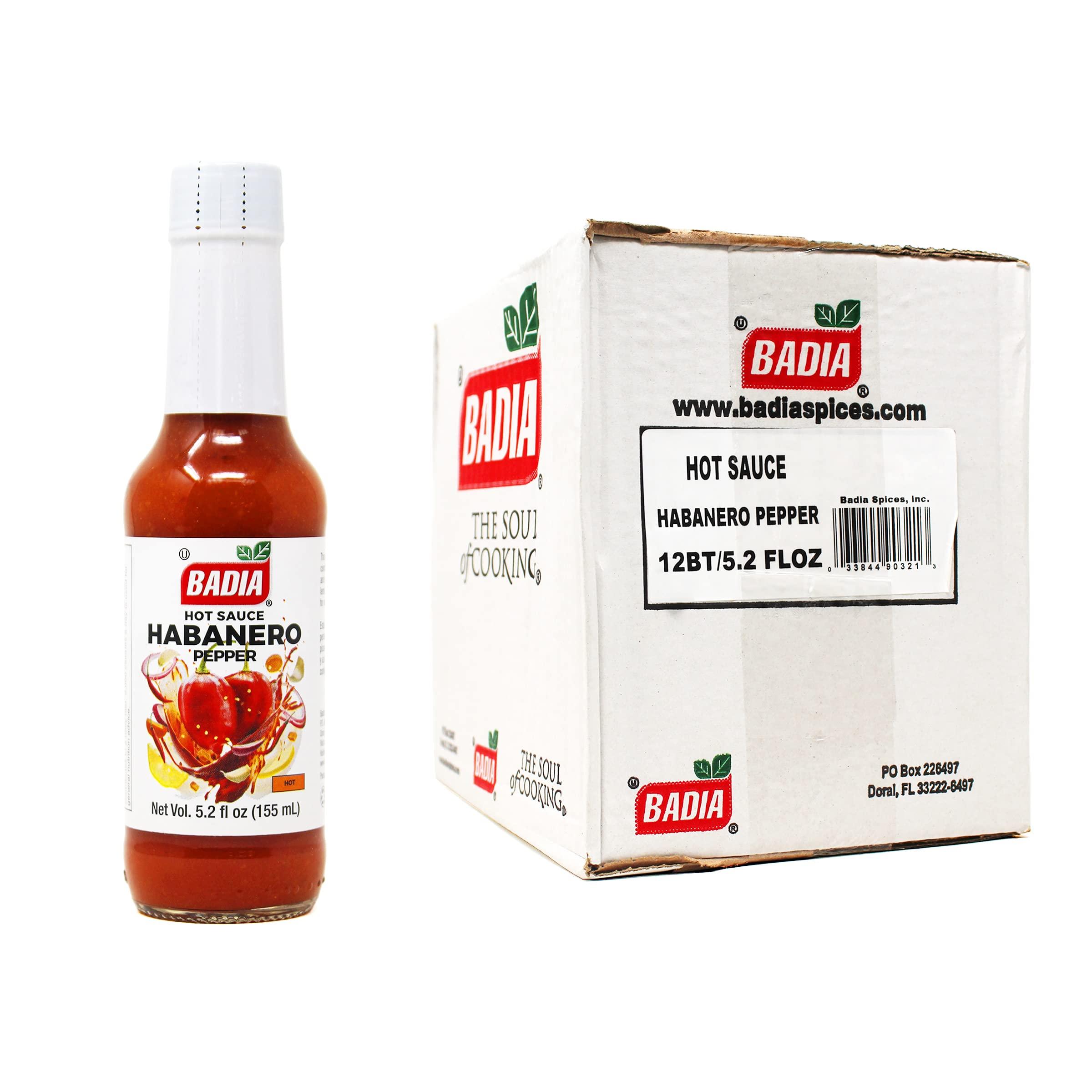 Badia Badia Habanero Hot Sauce, 5.6 Ounce (Pack of 12)