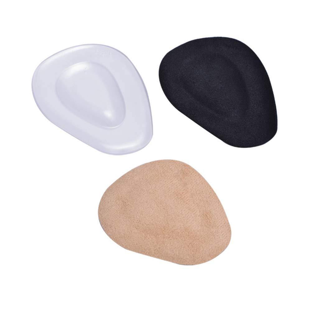 EXCEART EXCEART Womens Pumps Womens Pumps Half Insole 3 Pair Soft Lint Anti- Half Shoe Pads Forefoot Cushions High Heels Shoes Half Insoles Foot Cushions Women Pumps Women Pumps
