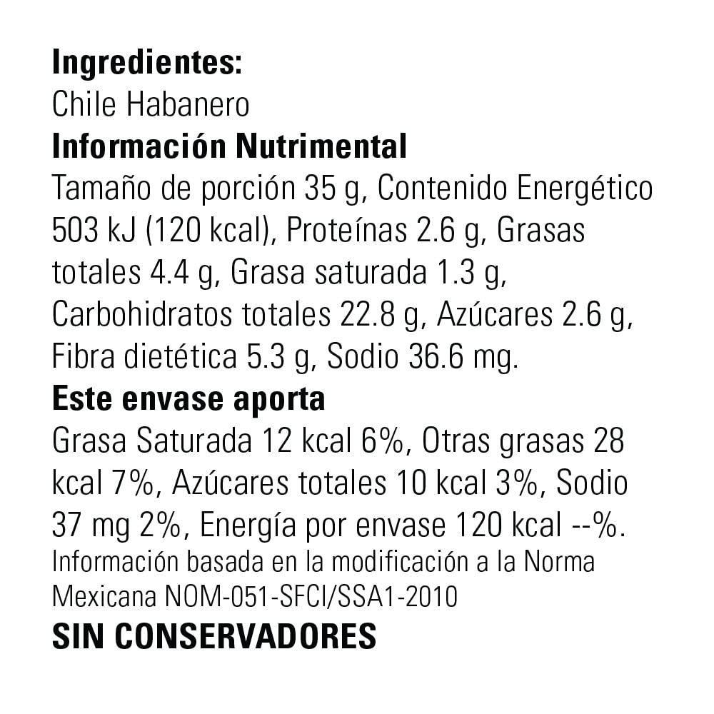 Fresh Harvest By Pafsa Ground Habanero Chile 1 lb (500g) | Mexican Hot Chile | Fresh Harvest