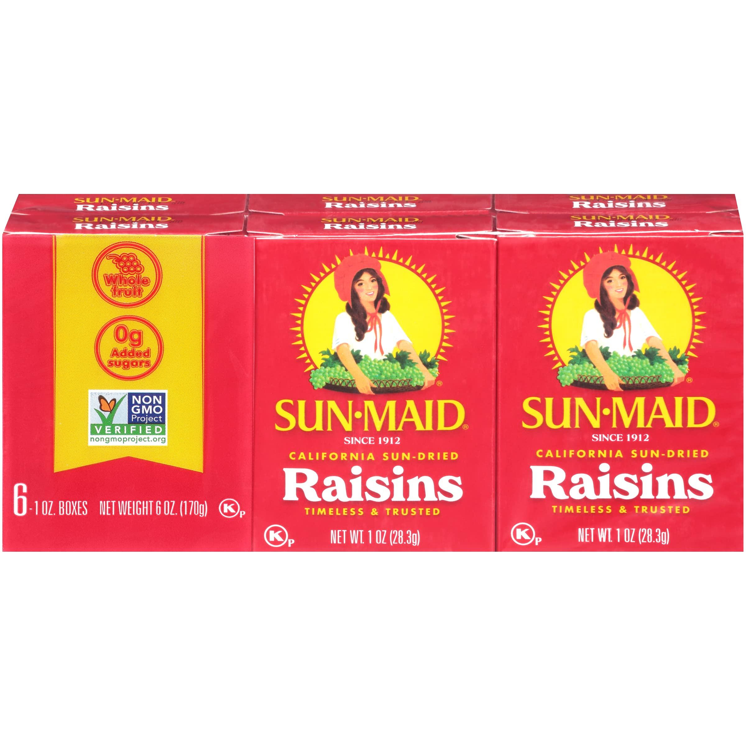 Sun-Maid Sun Maid California Raisins (24 Boxes 6 x 4 packs)