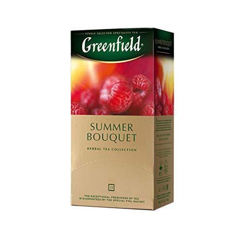 Greenfield Greenfield Summer Bouquet Herbal Tea Fruit & Herbal Collection 25 Teabags The Execptional Freshness Of Tea Is Guranteed By The Special Foil Sachet