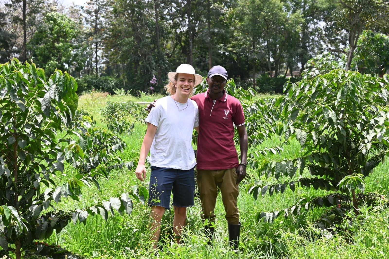 Bahati Coffee Kenya AB Grade Unroasted Green Arabica Coffee Beans from Great Rift Valley - 100% Pure Arabica Coffee Beans With Optimal Flavor Freshness - Handpicked, Washed & Sun Dried - 3 LB