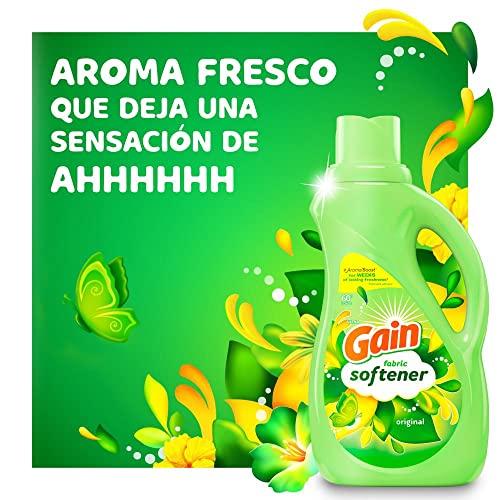Gain Gain Laundry Fabric Softener Liquid, Original, 129 Fl Oz 150 Loads