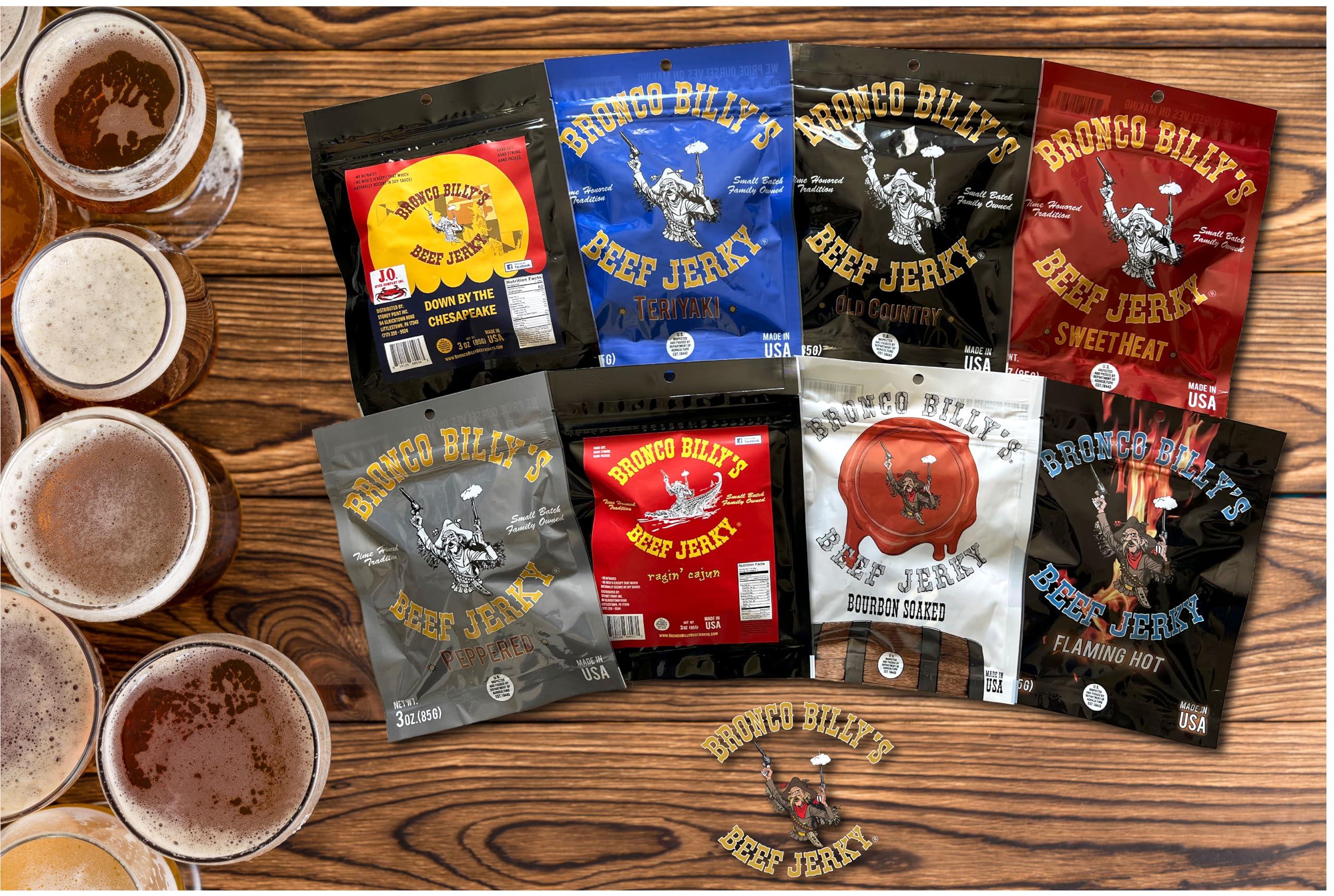 Bronco Billy\'s Beef Jerky Bronco Billy\'s Beef Jerky 8 Pack Sampler