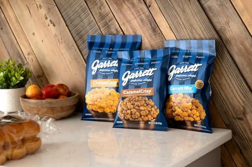 Garrett Popcorn Shops Garrett Popcorn Garrett Mix, 6.0oz, 4 Bags, Cheese and Caramel Gourmet Popcorn, Gluten Free, Sweet and Salty Snack, Popped Popcorn Bags