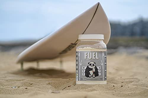 Underground Bio Labs PANDA FUEL Premium Protein Non-GMO Whey Protein Isolate ,Grass-Fed Hydrolyzed Collagen, Whey, Casein Protein, Egg Protein, Pro-Biotics, Digestive Enzymes.Multi-Stage 25 Servings (Vanilla Ice Cream)