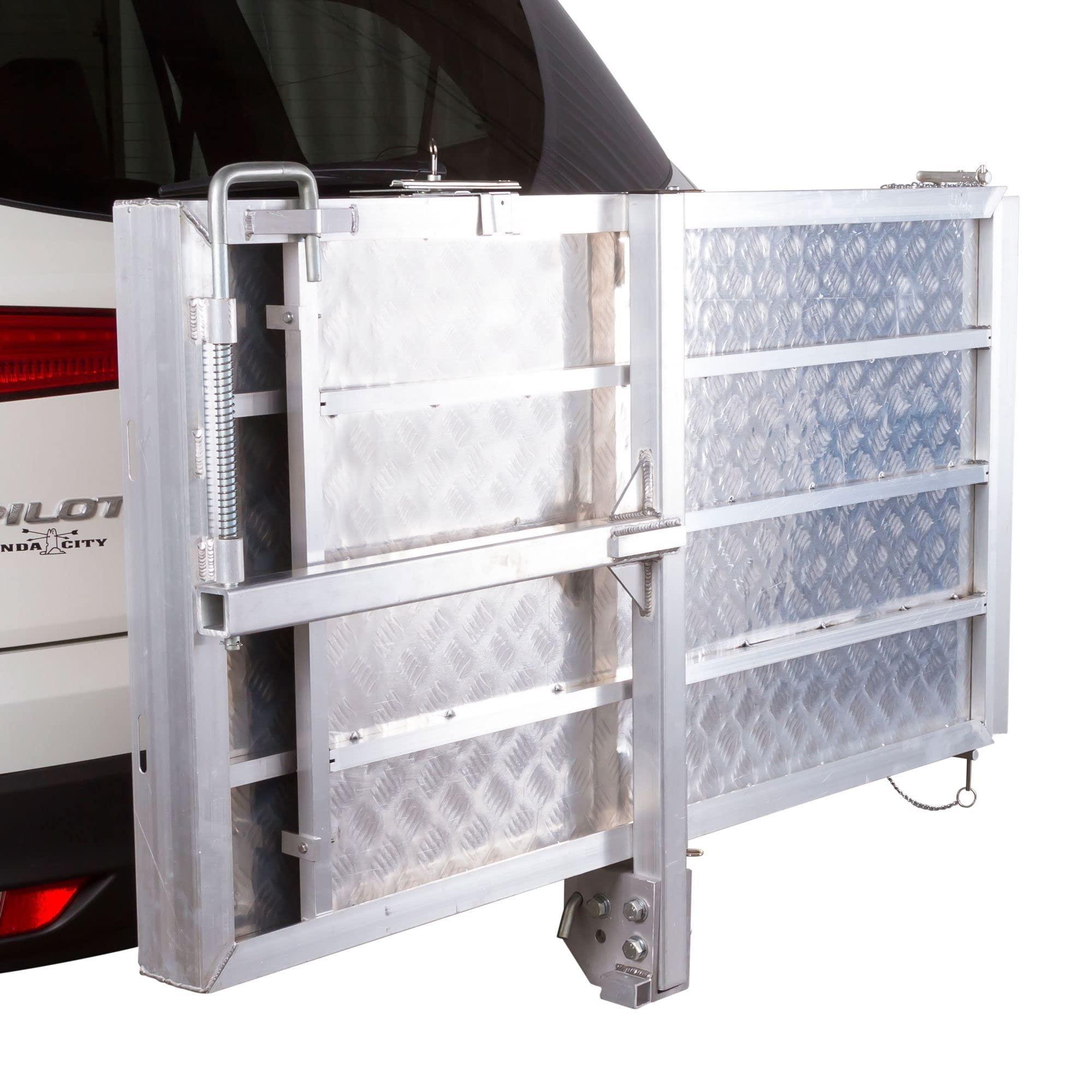 Tilt-A-Rack Tilt-A-Rack Aluminum Scooter and Wheelchair Full Size Carrier - 500 lb. Capacity