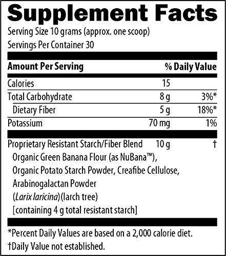 DR.CHRISTIANSON Dr. Christianson RS Complete - Resistant Starch Powder with Organic Green Banana Flour - Non-GMO + Dairy-Free Fiber Powder Supplement - The Metabolism Reset Diet (30 Servings / 300g)