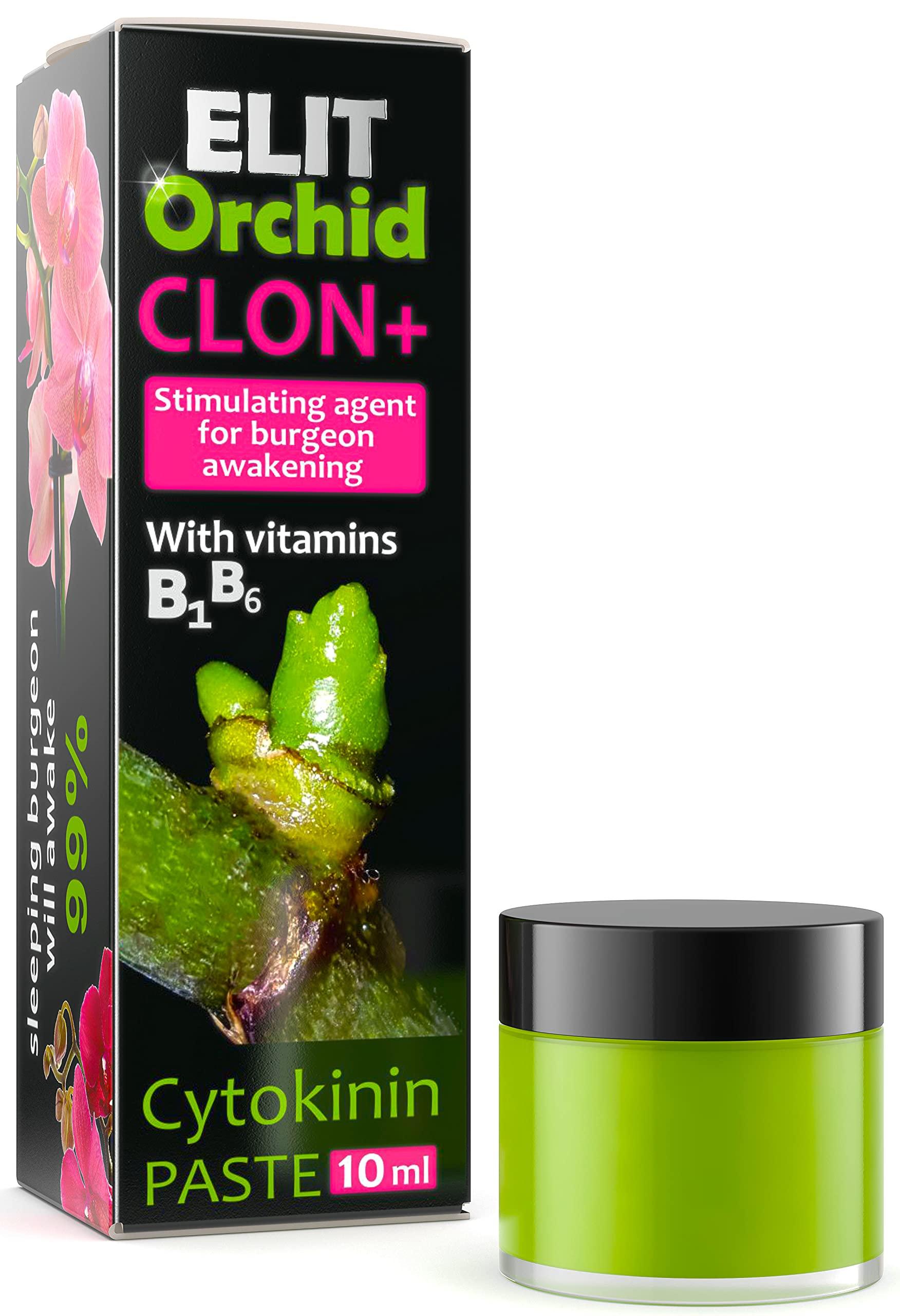 SMEREKA ELIT Orchid CLON+ Cytokinin Keiki Cloning Paste for Burgeon Awakening - Bloom Booster with Vitamins B1 and B6 (10 ml)