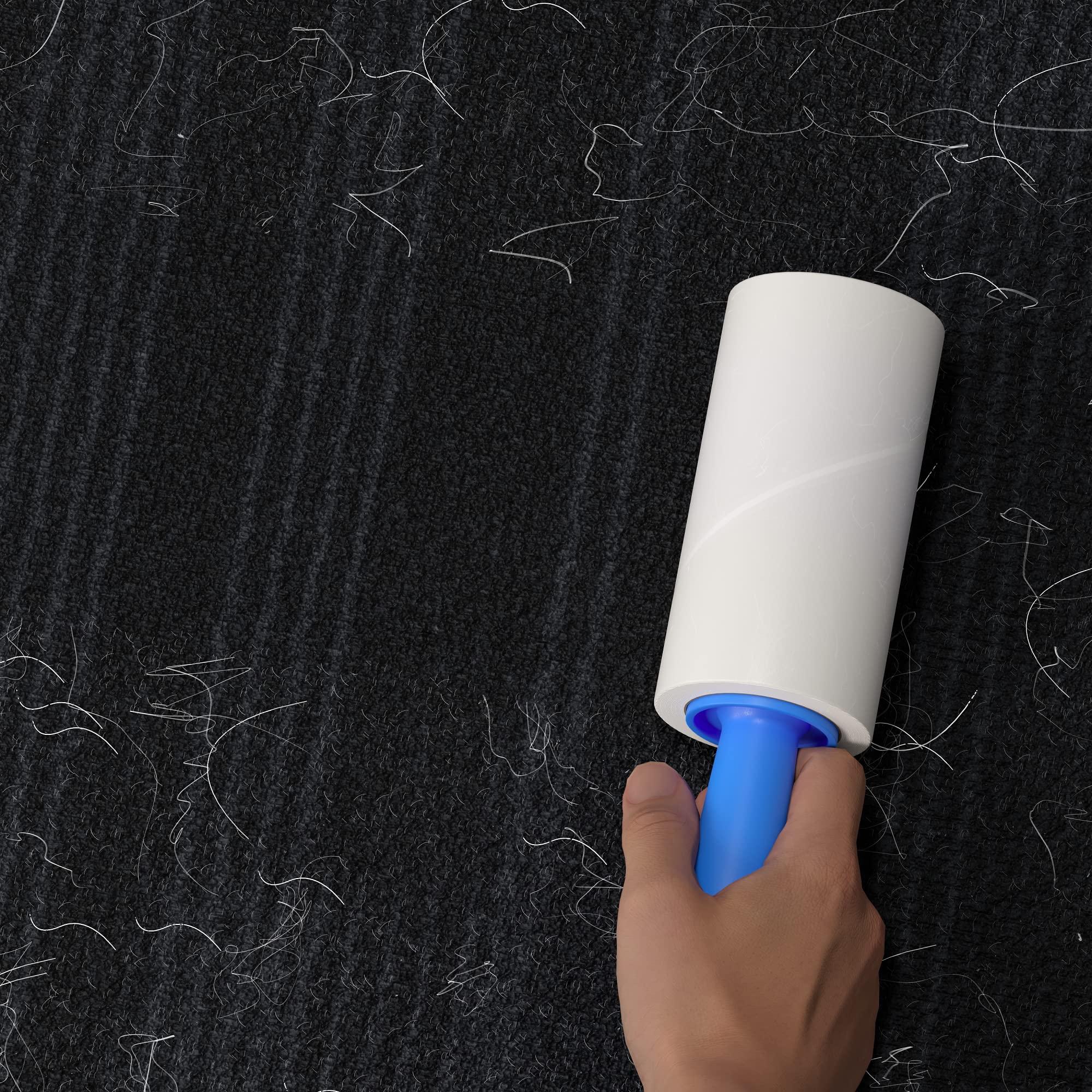 Albatross Health New England Lint Rollers for Pet Hair Extra Sticky, 200 Sheets Lint Rollers for Pet Hair Removal, Dog and Cat Lint Remover for Clothes, Furniture, Carpet