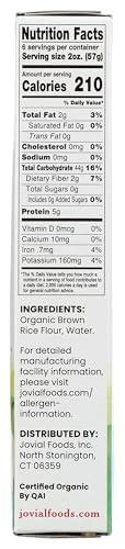 Jovial JOVIAL Organic Brown Rice Stelline Pasta, 12 OZ