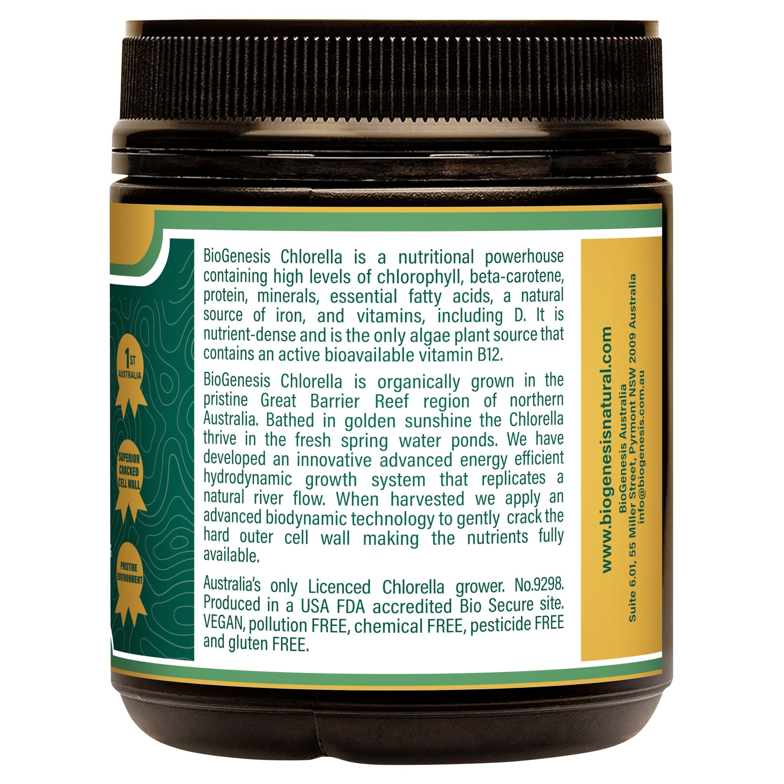 Biogenesis BioGenesis Chlorella Tablets, 600 Tablet Count (500mg)