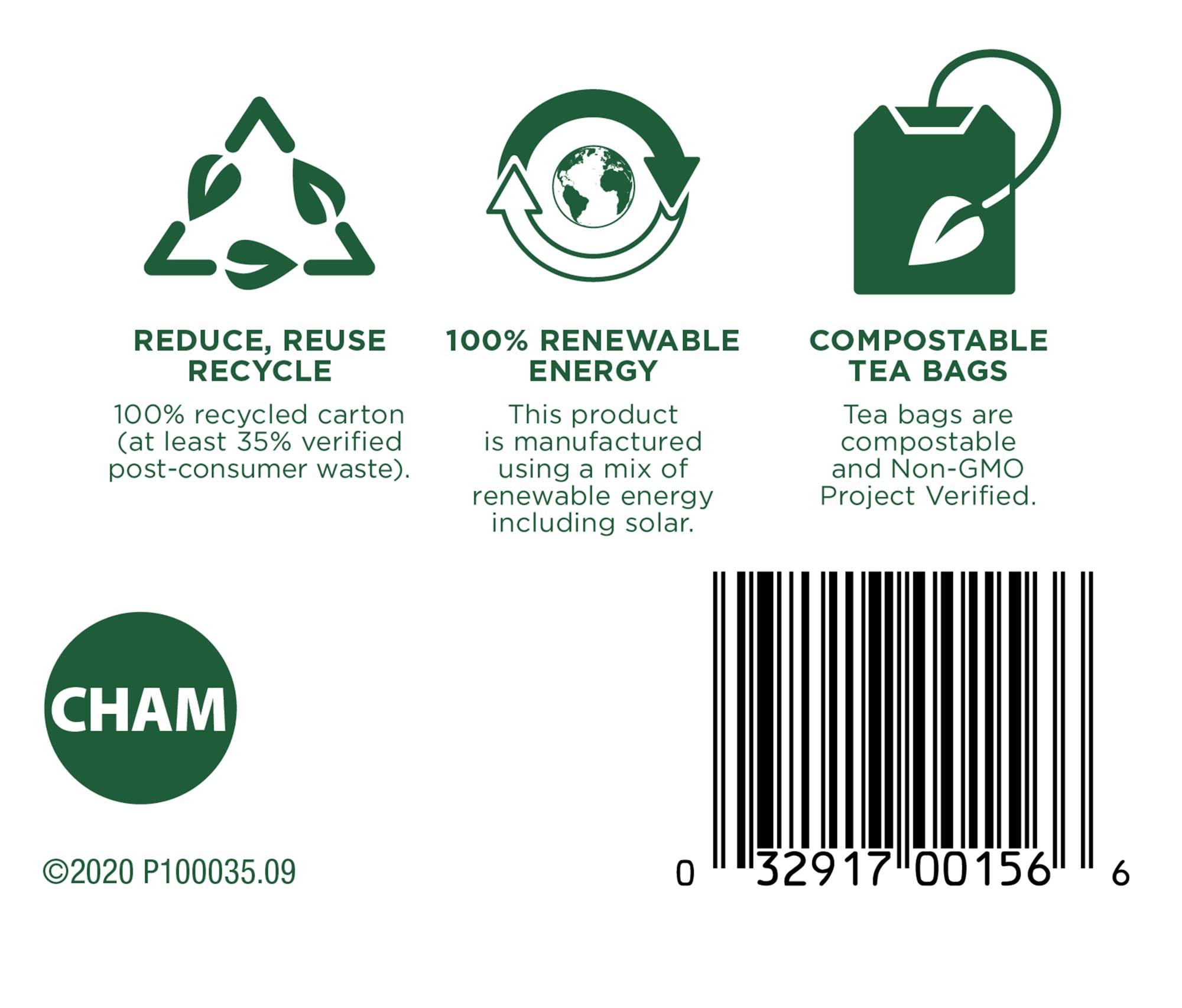 Traditional Medicinals Traditional Medicinals Organic Chamomile Herbal Leaf Tea, 16 Count (Pack of 4)