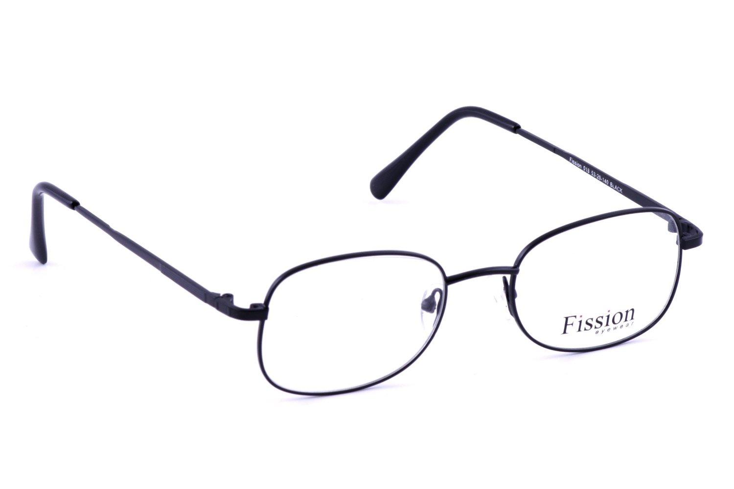 Fission New Fission 018 Eyeglasses|Clear Lens|Metal Frame|Size:53-20-140|Prescription Rx Eyewear