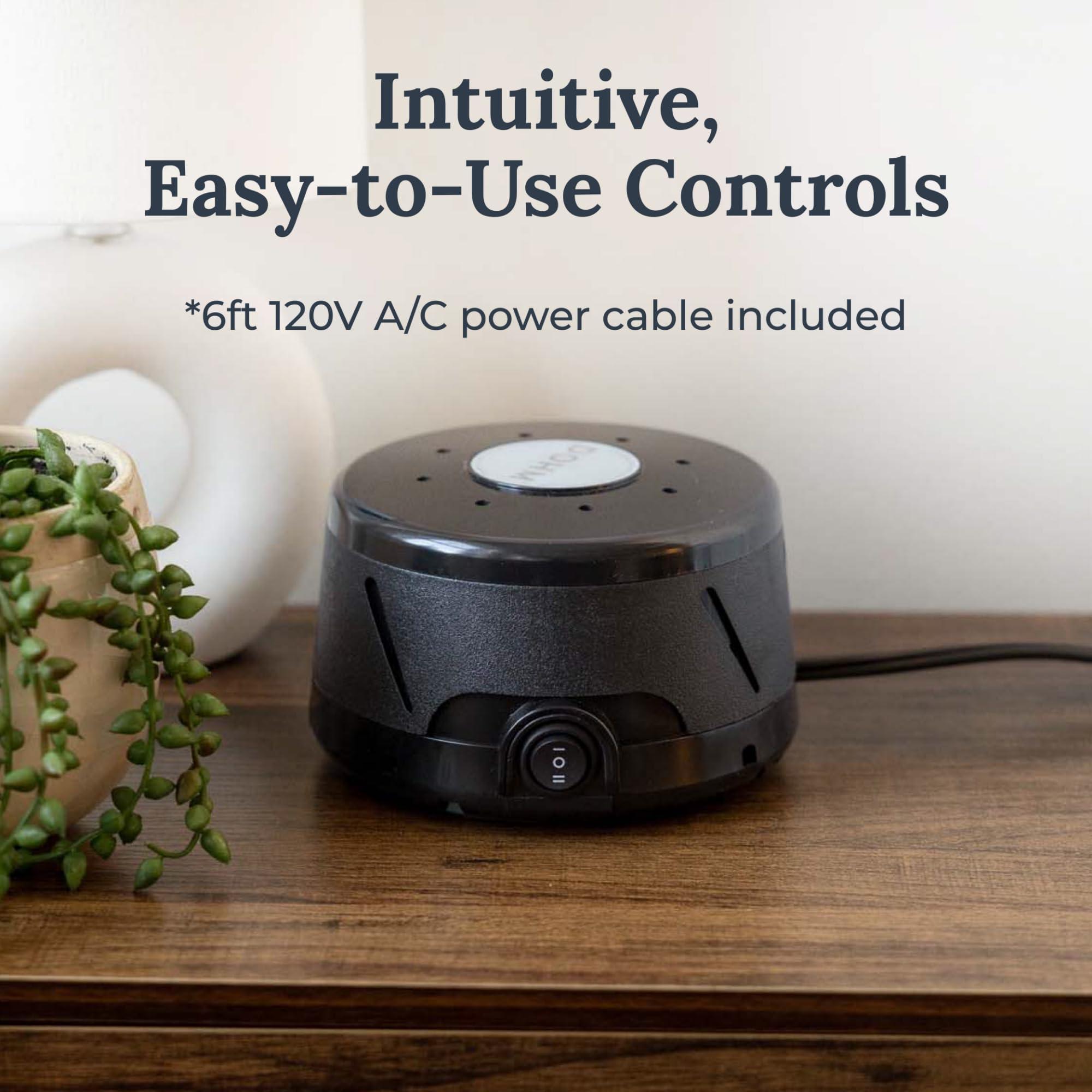 Marpac Yogasleep Dohm Classic 2-Pack Black | The Original White Noise Machine | Soothing Natural Sound from a Real Fan | Noise Cancelling | Sleep Therapy, Office Privacy, Travel