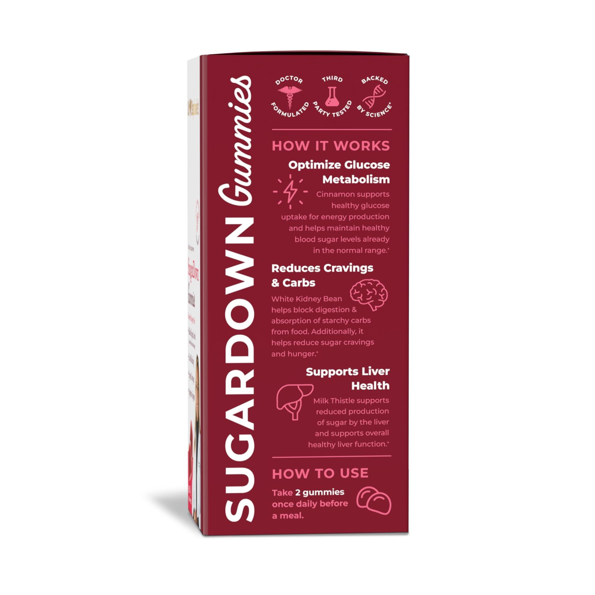 Pharmaganics Pharmaganics Dr. Stephanies SugarDown Gummies Ceylon & Cassia Cinnamon Supplement - 0g Sugar