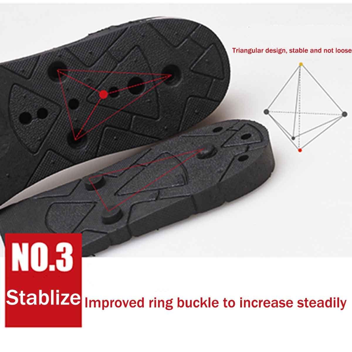Eztronics Corp 3-Layer Height Increase Elevator Shoes Insoles, Heel Lifts 7cm for Men & Women