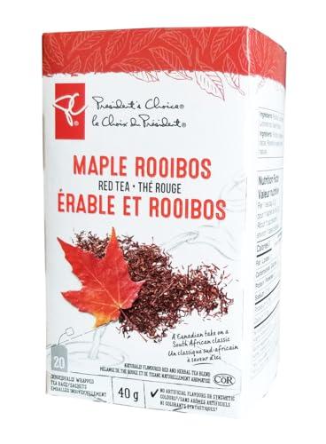 Loblaw's President's Choice Maple Rooibos Red Tea 20ct, 40g/1.4 oz., Box {Imported from Canada}