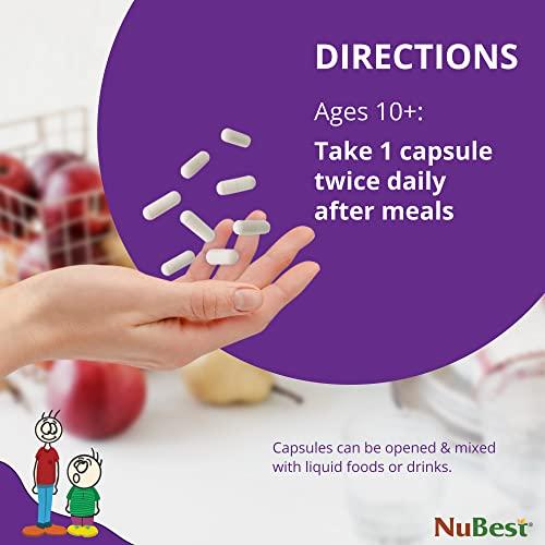 NuBest NuBest Tall 10+ - Advanced Bone Strength Formula - Supports Immunity, Healthy Development & Optimal Wellness - for Children (10+) & Teens Who Drink Milk Daily - 2 Pack | 2 Months Supply