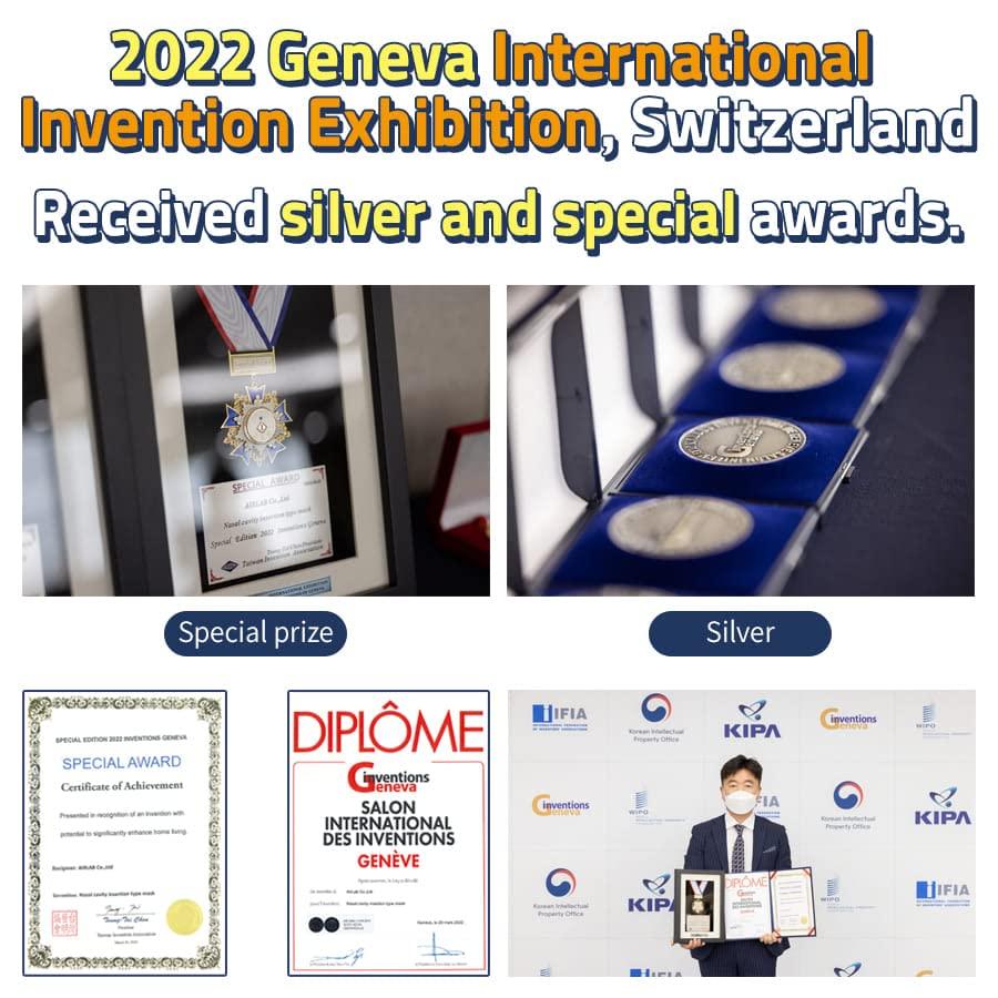 Nose Mask Nose Air Clean Nose Mask Nose Air Clean 7 Nose Filter Reusable Breathable Nasal Plugs Air Filtration for Dust, Pollution, Block Cold Air (High-end Type, 3EA, Small)