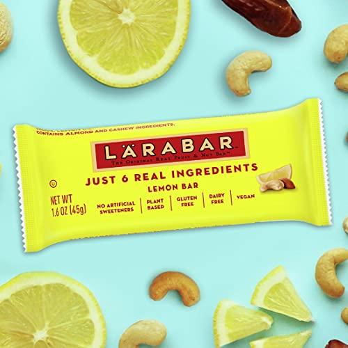 LÄRABAR Larabar Variety Pack, Blueberry Muffin, Lemon Bar, Apple Pie, Fruit & Nut Bars, 18 ct