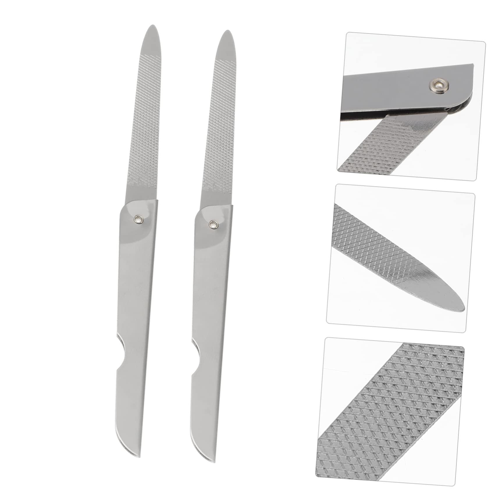 FOMIYES 6pcs Nail Buffer Nail File Foldable Nail Files Nail File Buffer