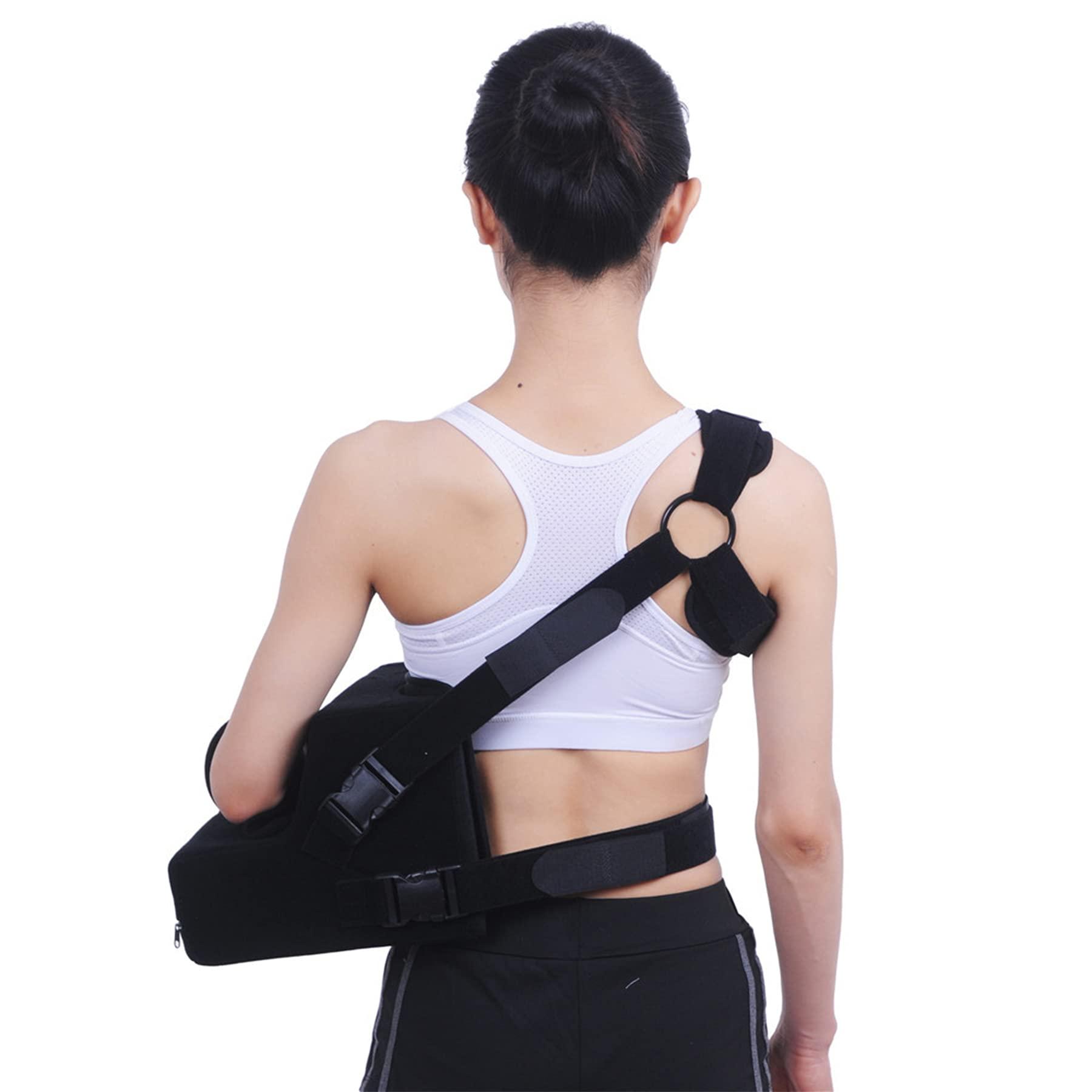 WILLQ WILLQ Shoulder Immobilizer for Shoulder Injury Torn Rotator Cuffsublexion Surgery Dislocated Broken Arm Immobilizer Post-op Shoulder Arm Brace Shoulder Immobilizer with Abduction Sling,Right