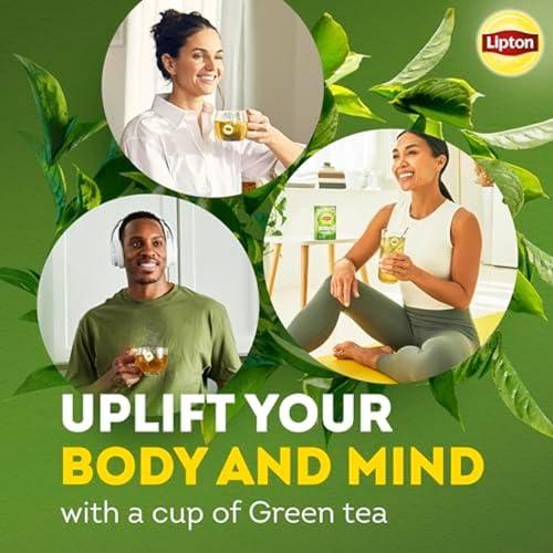 Lipton Lipton Signature Blend Green Tea Bags, Unsweetened Teabags for Hot or Iced Tea with Caffeine and Flavonoids, 240 Total Bags (40ct - Pack of 6)
