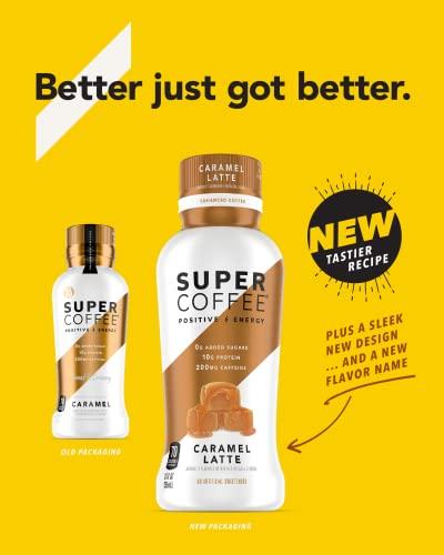 Super Coffee KITU SUPER COFFEE, Iced Keto Coffee (0g Added Sugar, 10g Protein, 70 Calories) [Caramel] 12 Fl Oz, 12 Pack | Iced Coffee, Protein Coffee, Coffee Drinks, Smart Coffee - SoyFree GlutenFree