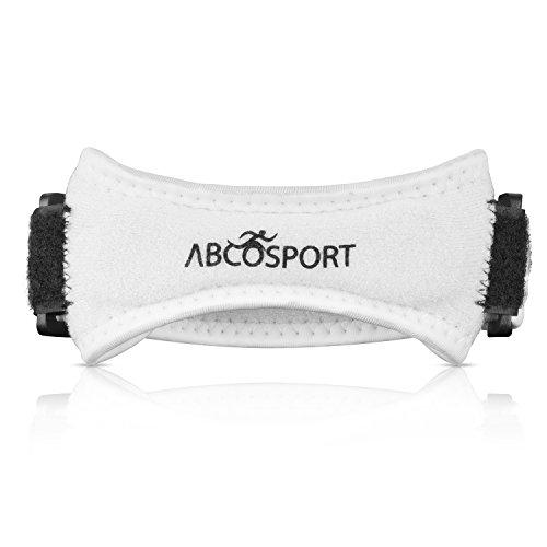 Abco Tech Abco Tech Patella Knee Strap - Knee Pain Relief - Tendon and Knee Support for Running, Hiking, Soccer, Basketball, Volleyball and Exercise - Runners Knee Stabilizer - Adjustable Band