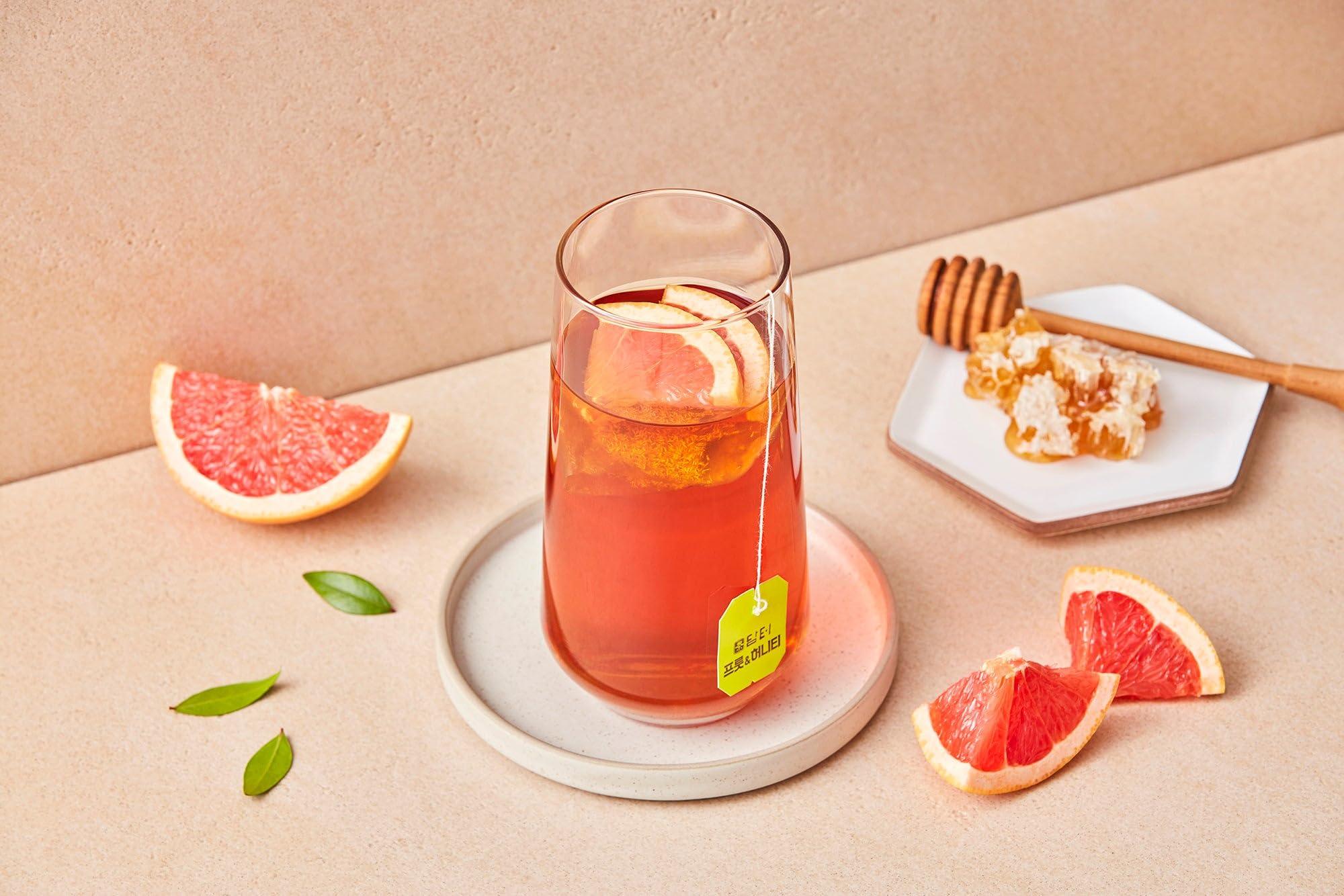 Damtuh Damtuh Grapefruit Honey Black Tea Bag Zero Calorie Zero Sugar 20g x 20 Count (Pack of 1)