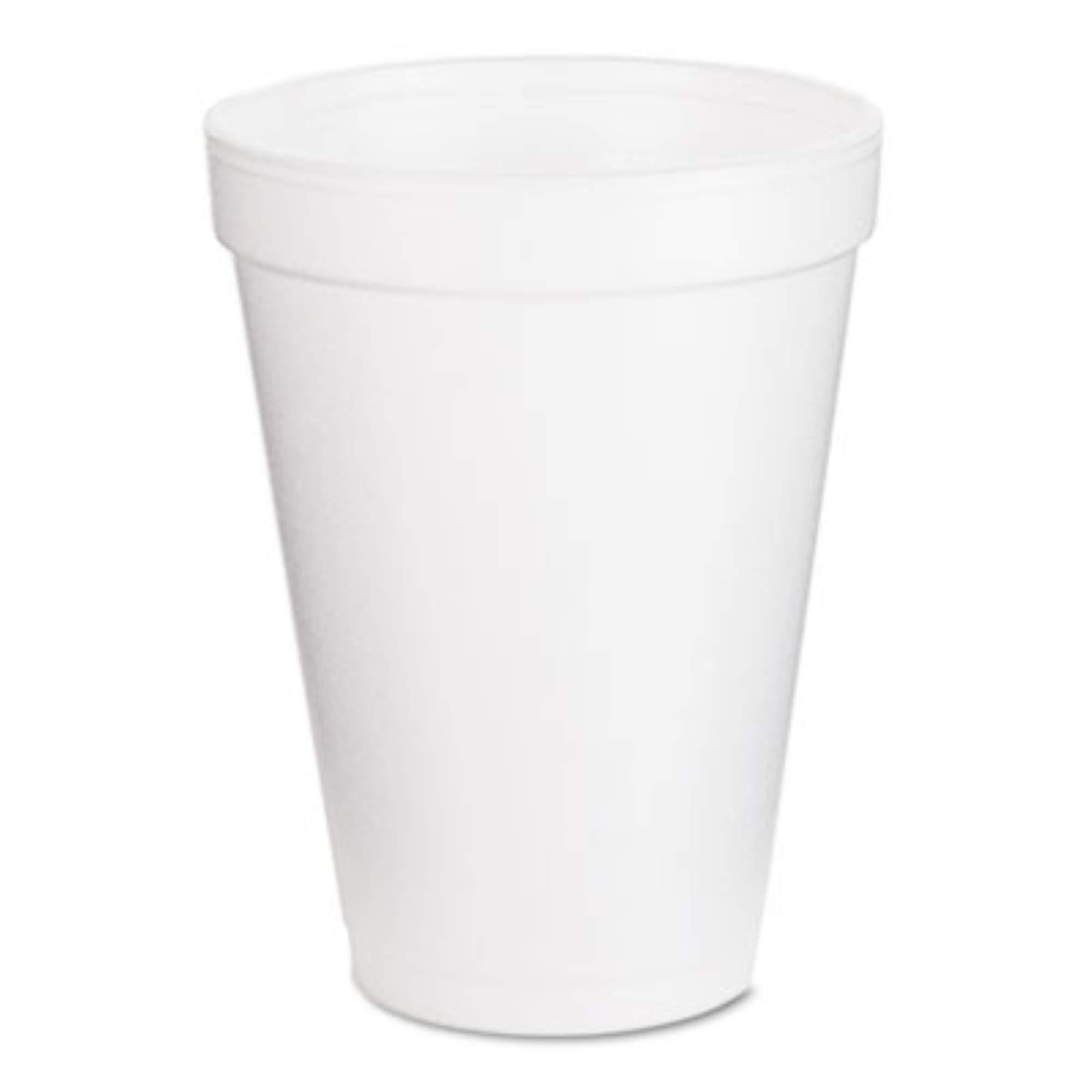 DART Dart 12J12bg Drink Foam Cups 12Oz 25/Pack