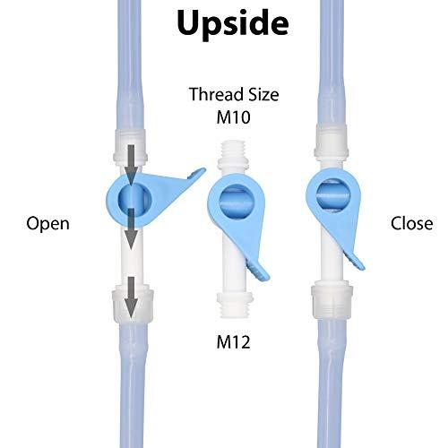 TopQuaFocus TopQuaFocus Enema Bucket Kit Plastic Enema Bucket for Cover Colon Cleansing 2 Quart Enema Silicone Hose 6.5 Foot Long Colon Tube……