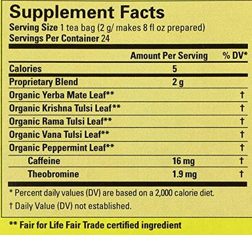 ECOTEAS ECO TEAS Organic 100 Holy Mate, 24 CT