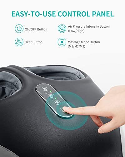 Nekteck Nekteck Neck Massager and FM06 Foot Massager Machine with Heat Bundle