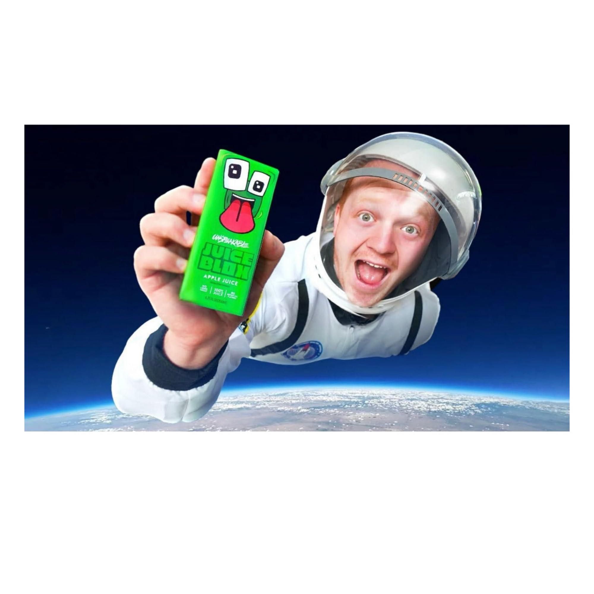 Generic Fruits Blox Mixed Fruit Snacks, 2 Boxes, 8 Count Each Box | Unspeakable| Total of 16 Apple Juice Boxes (Juice Blox Unspeakable)