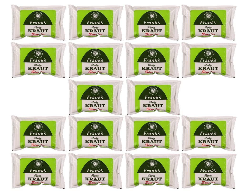 Frank's Franks Kraut - Single Serve - Kosher - 1.5 Ounce - Case of 18