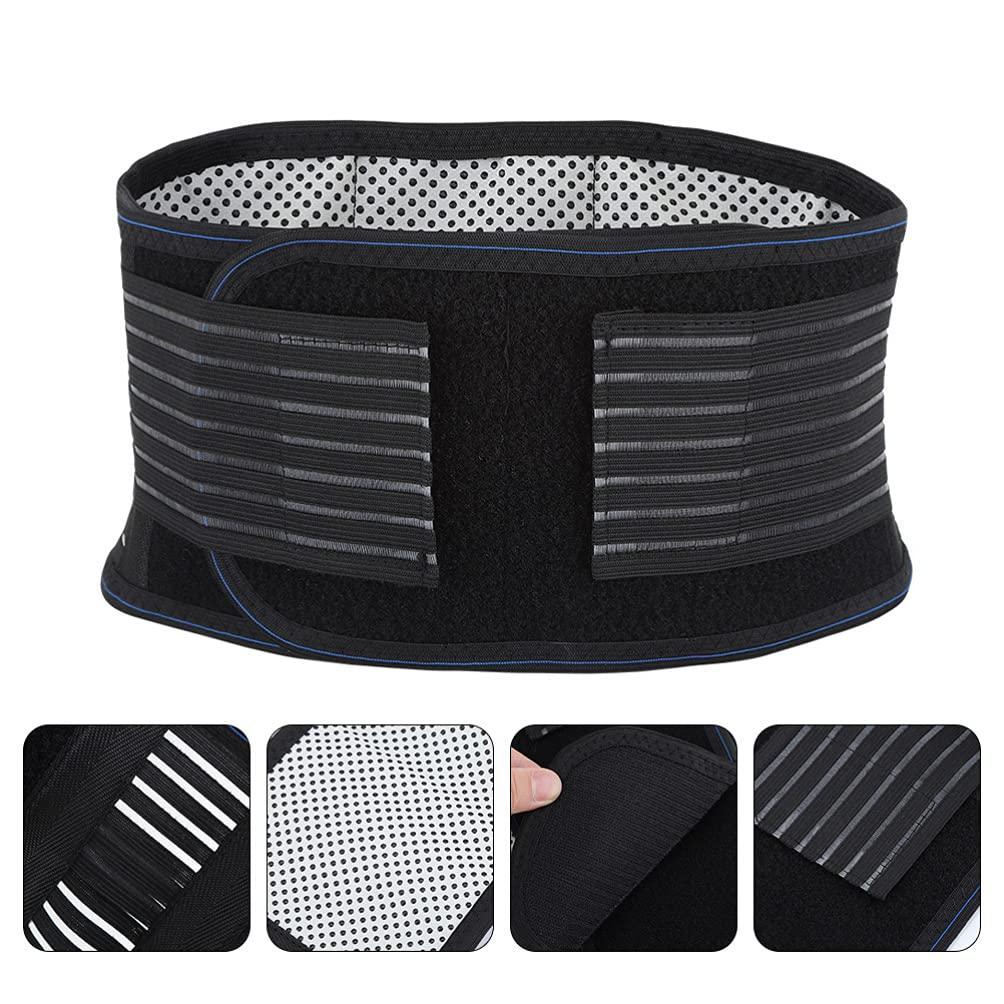 DOITOOL DOITOOL 1Pc waist belt heating back belt back straight belt carrying straps Heated Lumbar Support Belt posture strap upper gym belt Waist Supporter Radiator universal men and women
